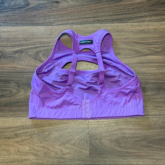 Savage X Fenty Hotline Medium-Impact Sports Bra Womens 3X Purple Mist Workout - Picture 5 of 8